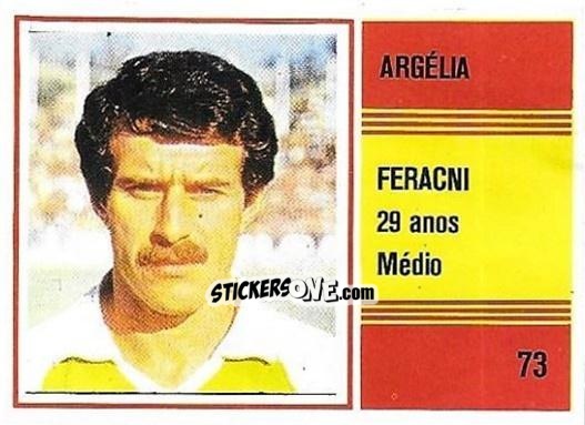 Sticker Ali Fergani - Campeonato do Mundo de Futebol 1982 n. 73 - SORCACIUS XII