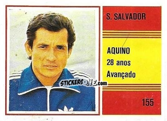 Sticker Aquino - Campeonato do Mundo de Futebol 1982 n. 155 - SORCACIUS XII