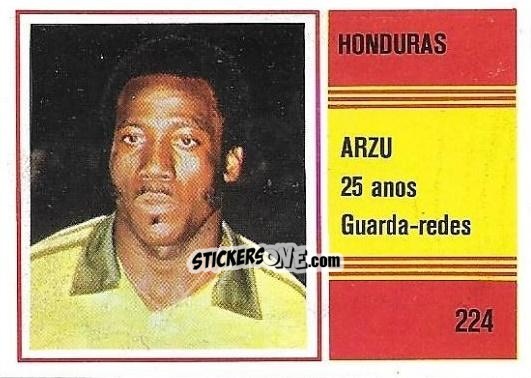 Figurina Arzu - Campeonato do Mundo de Futebol 1982 n. 224 - SORCACIUS XII