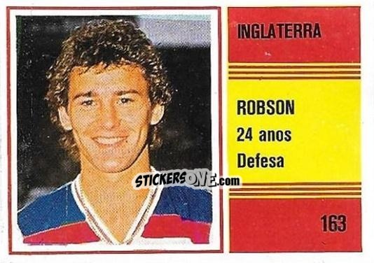 Sticker Bryan Robson - Campeonato do Mundo de Futebol 1982 n. 163 - SORCACIUS XII