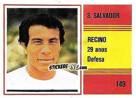 Sticker Carlos Recinos - Campeonato do Mundo de Futebol 1982 n. 149 - SORCACIUS XII