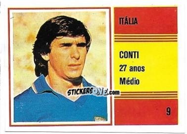Sticker Conti - Campeonato do Mundo de Futebol 1982 n. 9 - SORCACIUS XII