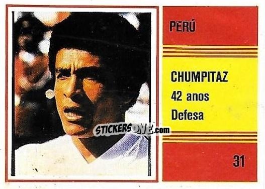 Sticker Cubillas - Campeonato do Mundo de Futebol 1982 n. 31 - SORCACIUS XII
