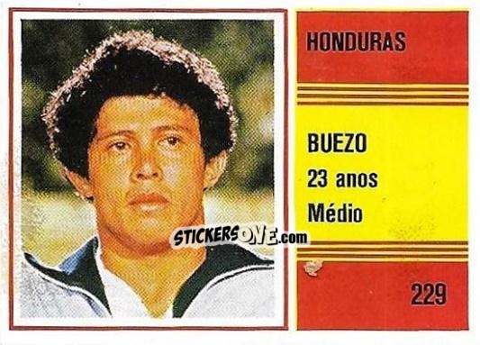 Figurina David Bueso - Campeonato do Mundo de Futebol 1982 n. 229 - SORCACIUS XII