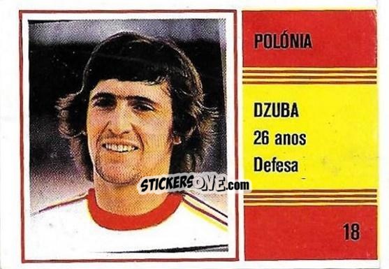 Cromo Dziuba - Campeonato do Mundo de Futebol 1982 n. 18 - SORCACIUS XII