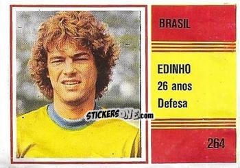 Sticker Edinho - Campeonato do Mundo de Futebol 1982 n. 264 - SORCACIUS XII