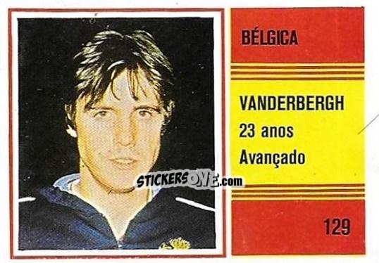 Sticker Erwin Vandenbergh - Campeonato do Mundo de Futebol 1982 n. 129 - SORCACIUS XII