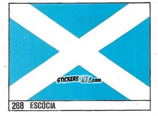 Cromo Flag - Campeonato do Mundo de Futebol 1982 n. 288 - SORCACIUS XII