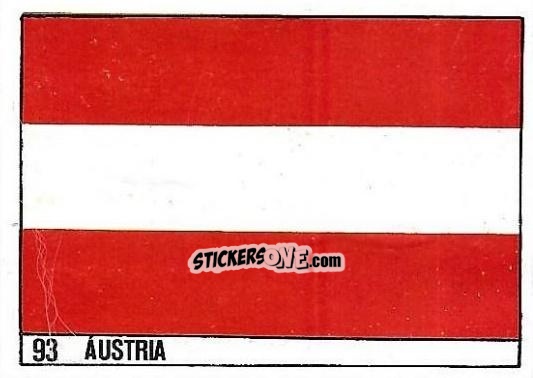 Cromo Flag - Campeonato do Mundo de Futebol 1982 n. 93 - SORCACIUS XII