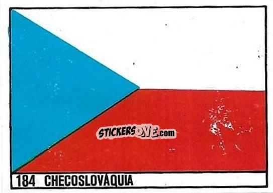 Sticker Flag - Campeonato do Mundo de Futebol 1982 n. 184 - SORCACIUS XII