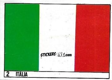 Figurina Flag - Campeonato do Mundo de Futebol 1982 n. 2 - SORCACIUS XII