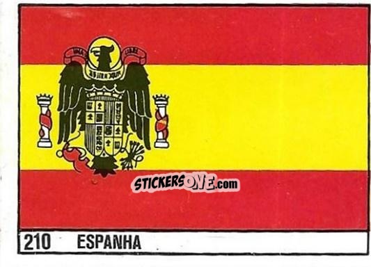 Cromo Flag - Campeonato do Mundo de Futebol 1982 n. 210 - SORCACIUS XII