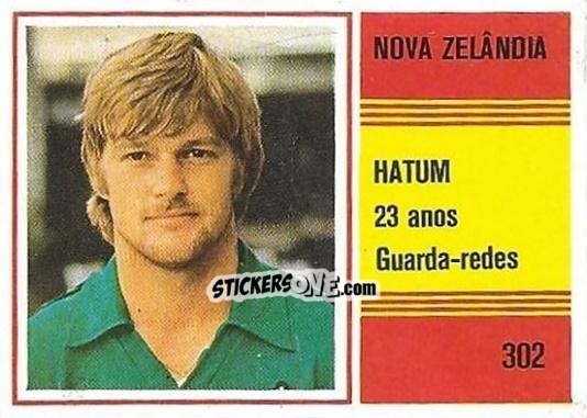 Cromo Frank Van Hattum - Campeonato do Mundo de Futebol 1982 n. 302 - SORCACIUS XII