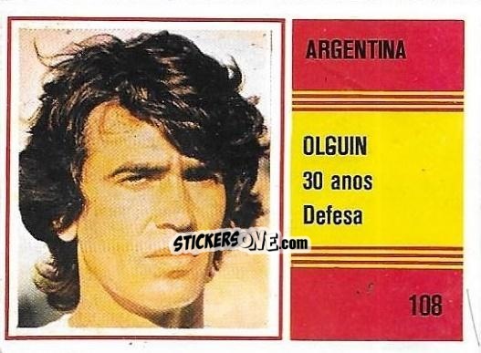 Sticker Jorge Olguin - Campeonato do Mundo de Futebol 1982 n. 108 - SORCACIUS XII