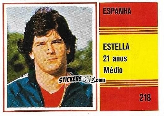 Sticker Juan Jose Estella - Campeonato do Mundo de Futebol 1982 n. 218 - SORCACIUS XII