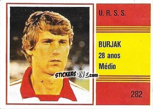 Sticker Leonid Buryak - Campeonato do Mundo de Futebol 1982 n. 282 - SORCACIUS XII