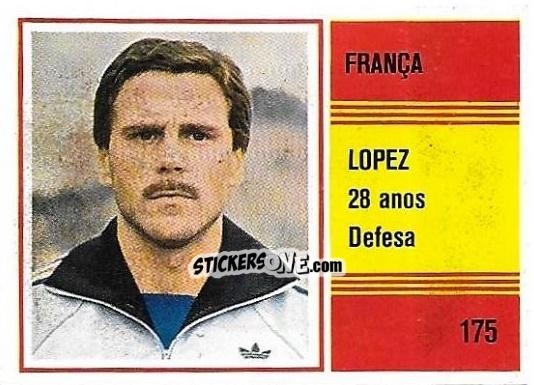 Figurina Lopez - Campeonato do Mundo de Futebol 1982 n. 175 - SORCACIUS XII