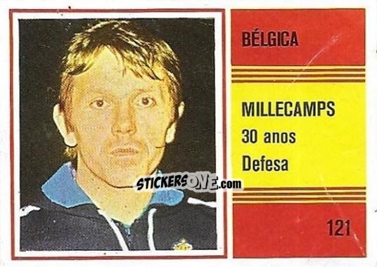 Sticker Luc Millecamps - Campeonato do Mundo de Futebol 1982 n. 121 - SORCACIUS XII