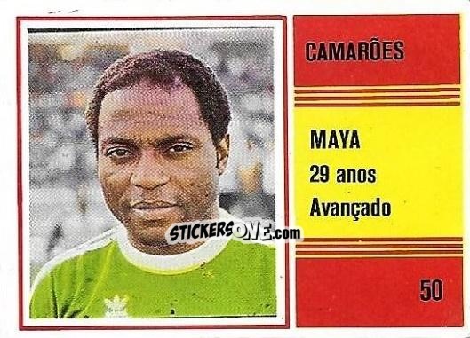 Cromo Maya - Campeonato do Mundo de Futebol 1982 n. 50 - SORCACIUS XII