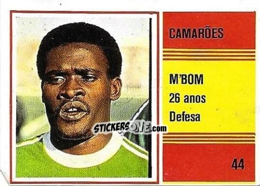 Sticker M'Bom - Campeonato do Mundo de Futebol 1982 n. 44 - SORCACIUS XII