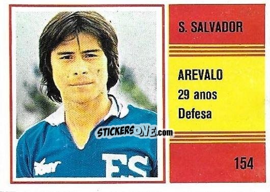 Sticker Miguel Angel Diaz Arevalo - Campeonato do Mundo de Futebol 1982 n. 154 - SORCACIUS XII