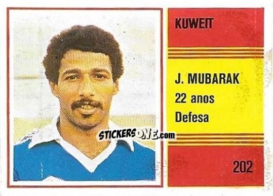 Sticker Mubarak Marzouq - Campeonato do Mundo de Futebol 1982 n. 202 - SORCACIUS XII