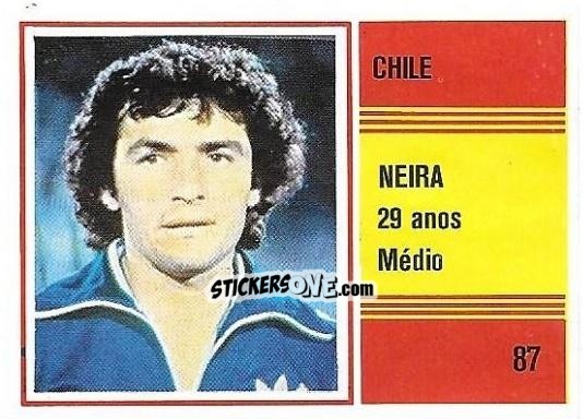 Cromo Neira - Campeonato do Mundo de Futebol 1982 n. 87 - SORCACIUS XII