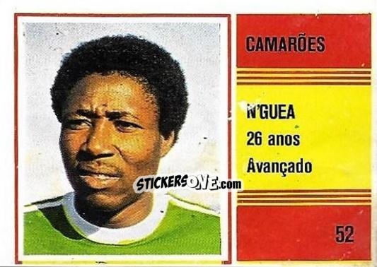 Cromo N'Guea - Campeonato do Mundo de Futebol 1982 n. 52 - SORCACIUS XII