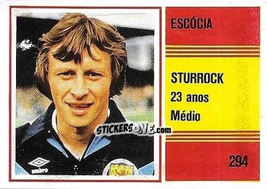 Sticker Paul Sturrock - Campeonato do Mundo de Futebol 1982 n. 294 - SORCACIUS XII