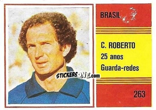 Sticker Carlos Roberto Gallo - Campeonato do Mundo de Futebol 1982 n. 263 - SORCACIUS XII
