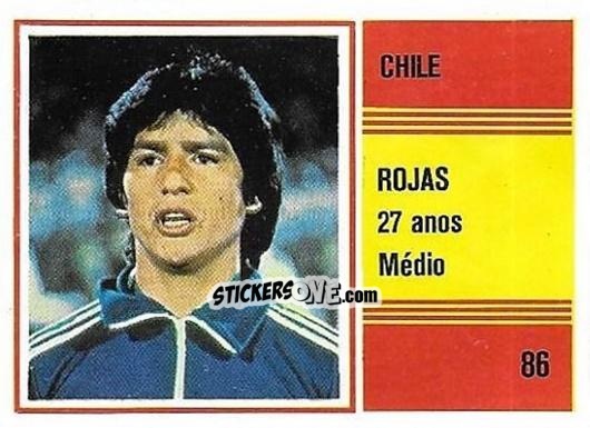 Cromo Rojas - Campeonato do Mundo de Futebol 1982 n. 86 - SORCACIUS XII