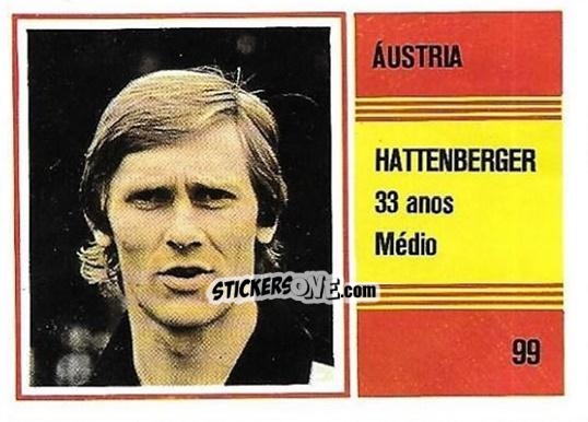 Figurina Roland Hattenberger - Campeonato do Mundo de Futebol 1982 n. 99 - SORCACIUS XII