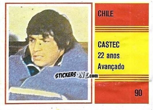 Cromo Sandrino Castec - Campeonato do Mundo de Futebol 1982 n. 90 - SORCACIUS XII