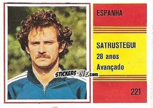 Figurina Satrustegui - Campeonato do Mundo de Futebol 1982 n. 221 - SORCACIUS XII