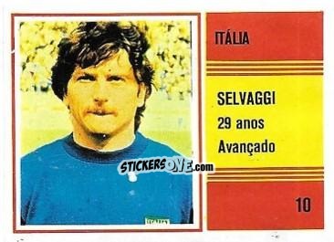 Cromo Selvaggi - Campeonato do Mundo de Futebol 1982 n. 10 - SORCACIUS XII