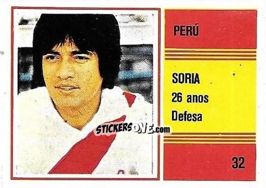 Sticker Soria - Campeonato do Mundo de Futebol 1982 n. 32 - SORCACIUS XII