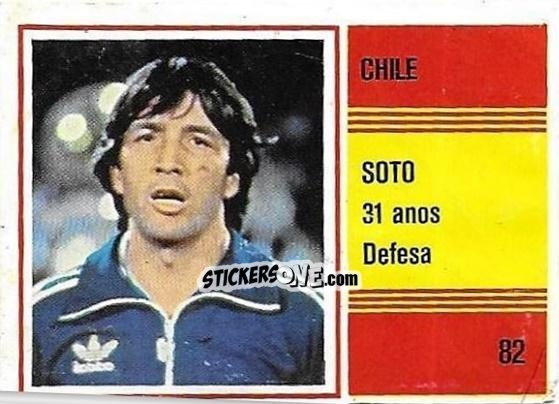 Sticker Soto - Campeonato do Mundo de Futebol 1982 n. 82 - SORCACIUS XII