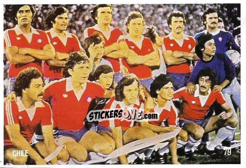 Cromo Team - Campeonato do Mundo de Futebol 1982 n. 79 - SORCACIUS XII