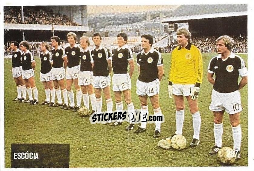 Cromo Team - Campeonato do Mundo de Futebol 1982 n. 287 - SORCACIUS XII