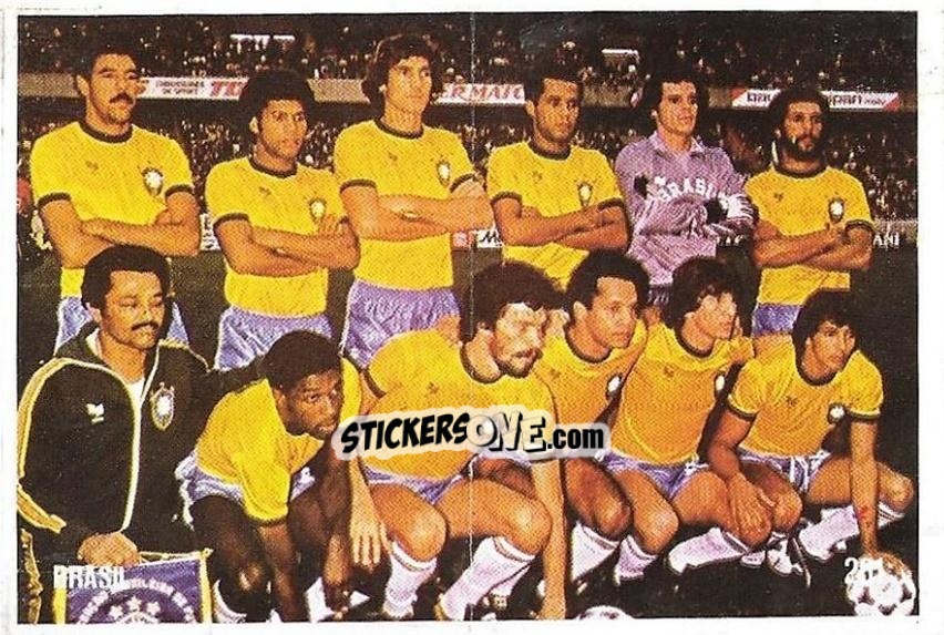 Figurina Team - Campeonato do Mundo de Futebol 1982 n. 261 - SORCACIUS XII