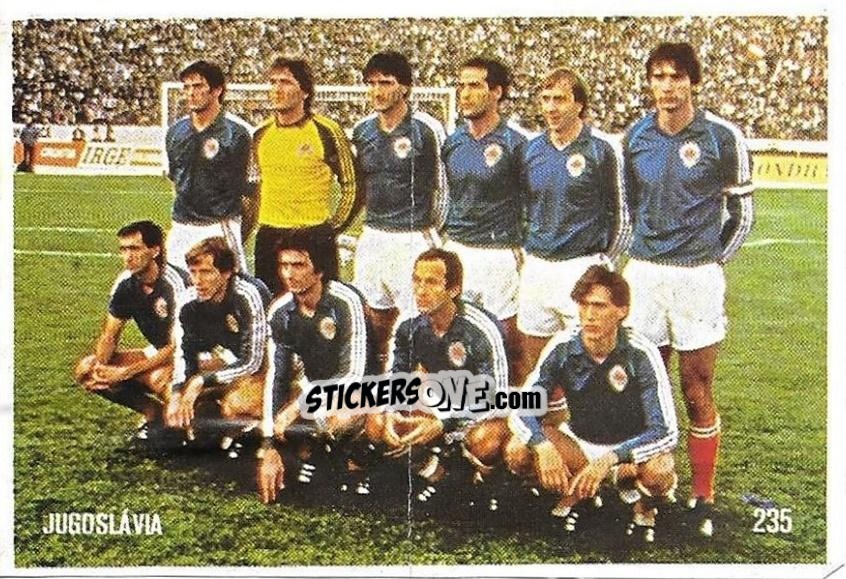 Cromo Team - Campeonato do Mundo de Futebol 1982 n. 235 - SORCACIUS XII