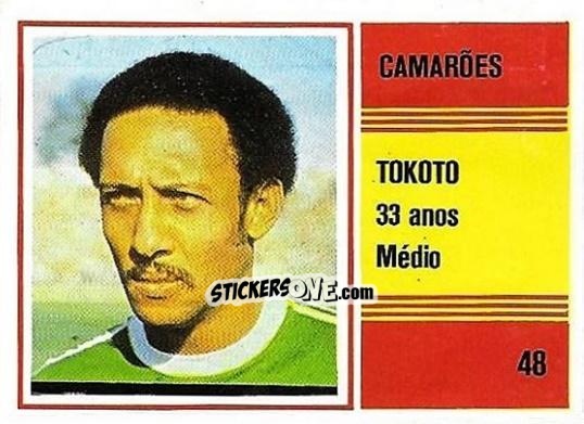 Cromo Tokoto - Campeonato do Mundo de Futebol 1982 n. 48 - SORCACIUS XII