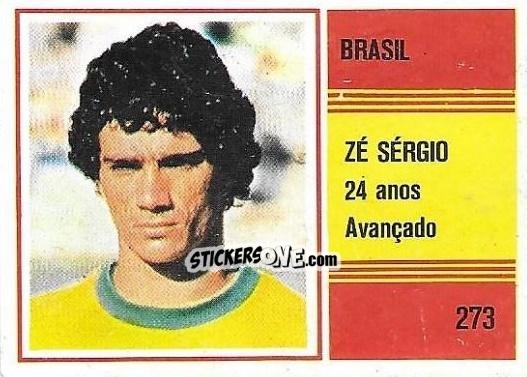 Figurina Ze Sergio - Campeonato do Mundo de Futebol 1982 n. 273 - SORCACIUS XII