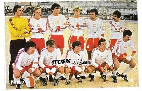 Cromo Team - Campeonato do Mundo de Futebol 1982 n. 14 - SORCACIUS XII