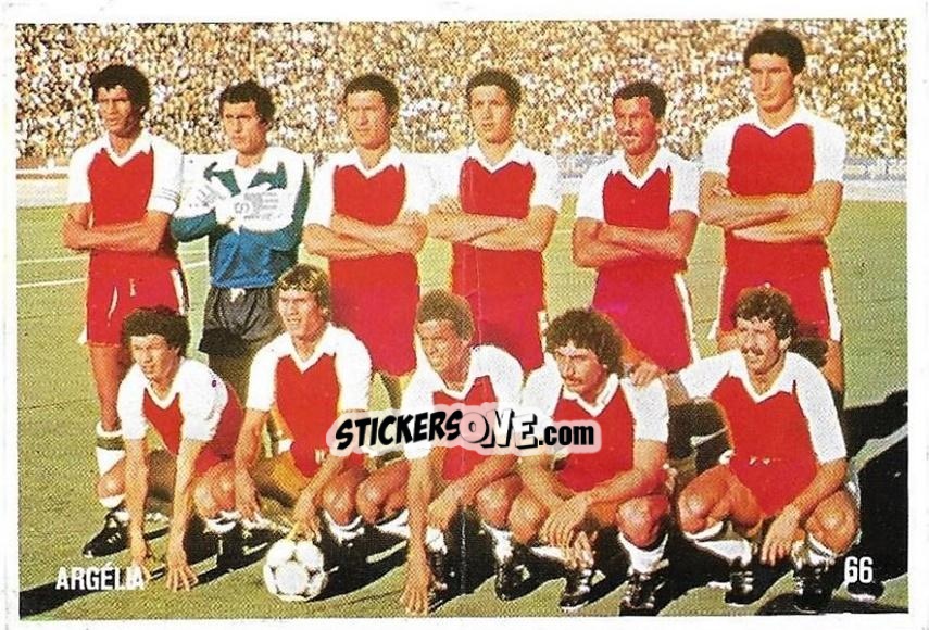 Cromo Team - Campeonato do Mundo de Futebol 1982 n. 66 - SORCACIUS XII