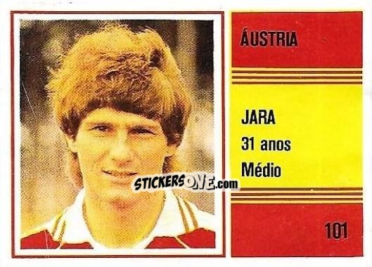 Figurina Jara - Campeonato do Mundo de Futebol 1982 n. 101 - SORCACIUS XII