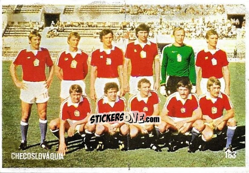 Cromo Team - Campeonato do Mundo de Futebol 1982 n. 183 - SORCACIUS XII