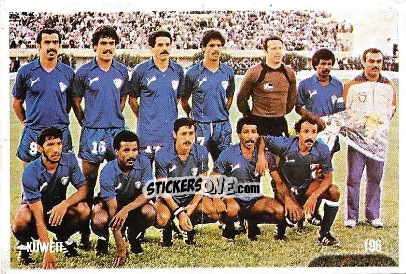 Sticker Team - Campeonato do Mundo de Futebol 1982 n. 196 - SORCACIUS XII