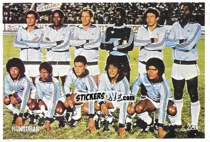 Cromo Team - Campeonato do Mundo de Futebol 1982 n. 222 - SORCACIUS XII