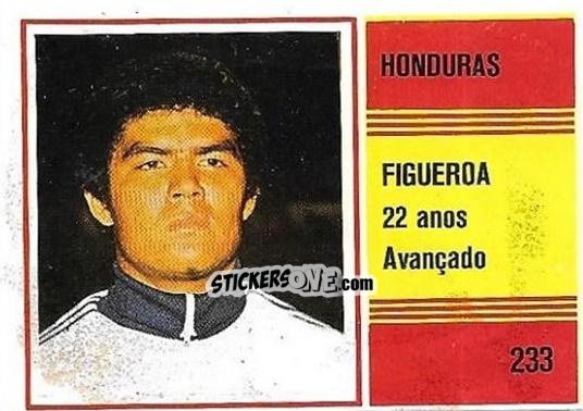 Figurina Figueroa - Campeonato do Mundo de Futebol 1982 n. 233 - SORCACIUS XII